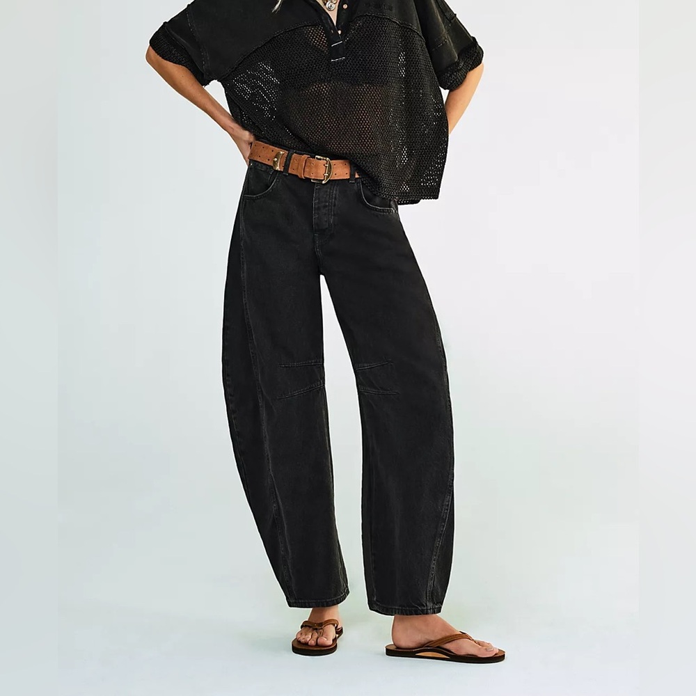Free People We The Free barrel leg jeans